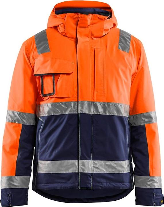 Immagine prodotto Blakläder Giacca invernale ad alta visibilità arancione / blu marino (3XL)