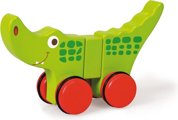 Actual product image Scratch Magnetic animals on wheels