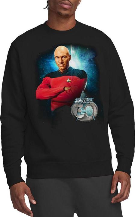 Actual product image Unisex Adult 30 Jean-Luc Picard Sweatshirt (L)