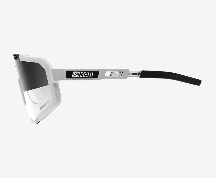 Image du produit Scicon Aeroscope - Sport Performance Sunglasses, White/Photochromic (Blanc brillant, Miroir photochromique argenté)