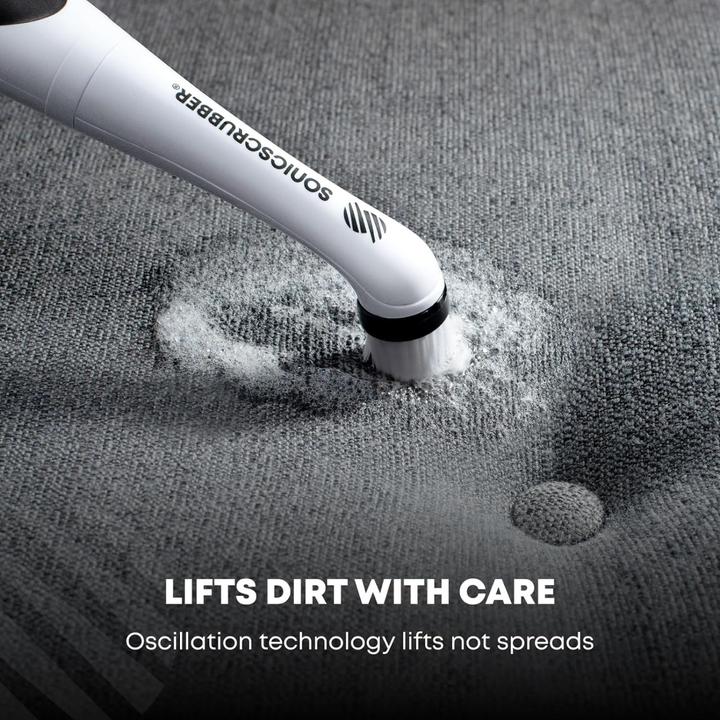 Produktbild Plutoos electric Sonic Scrubber -Kombipaket - Hochleistungsmotor - Inklusive 4 Bürstenköpfe - Ideal für alle (1 Stk.)