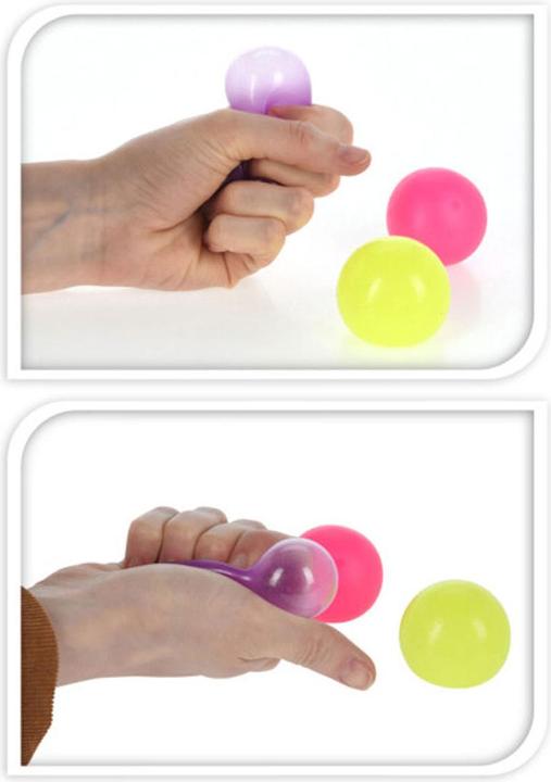 Actual product image Koopman Squeeze Ball Sticky Color, Set of 3