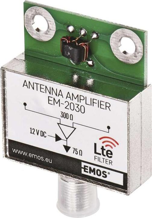 Immagine prodotto Emos Preamplificatore d'antenna 30dB VHF/UHF (Amplificatore)