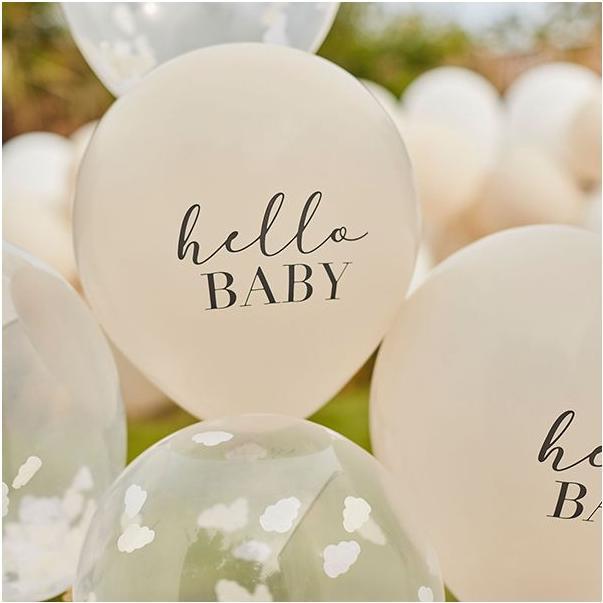 Actual product image Sombo Balloons Hello Baby (1 x)
