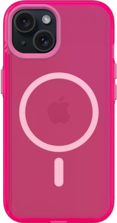 Actual product image RhinoShield Back Cover JellyTint MagSafe iPhone 15 Fancy Pink (Apple iPhone 15)