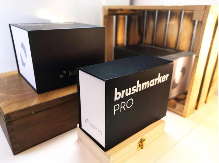 Actual product image Karin Brush Marker Pro Mini Box (Multinational, 27 x)