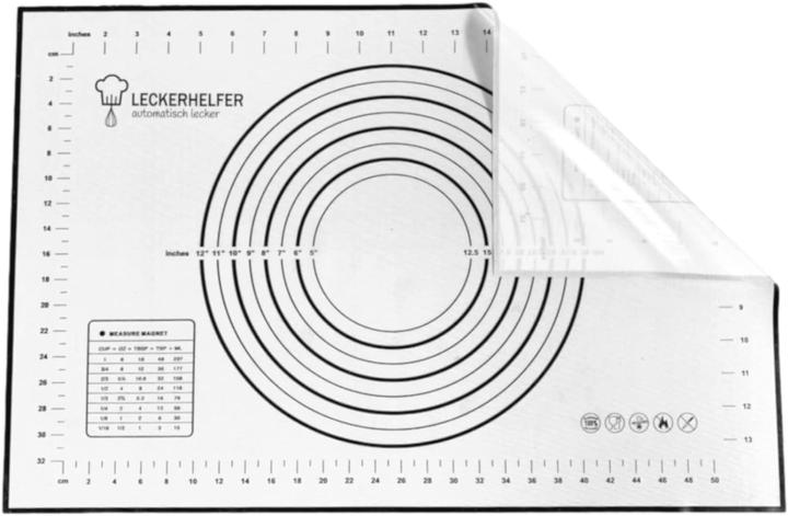 Image du produit Leckerhelfer Tapis de cuisson Premium / Tapis de cuisson antidérapant XXL 60 x 40 cm (60 x 40 cm)