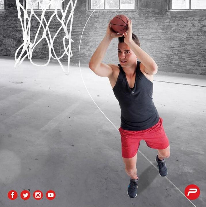 Actual product image Pure2improve Basketball Hoop Fun Hoop Classic