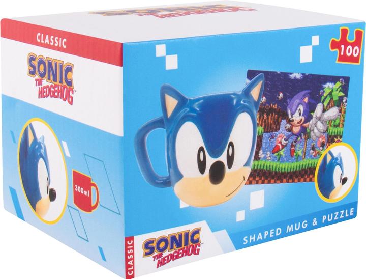 Actual product image Fizz Creations Sonic the Hedgehog set mug and puzzle (1848 ml, 1 x)