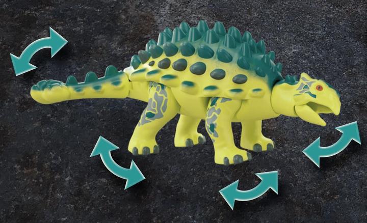 Actual product image Playmobil Saichania: Defense of the combat runner (70626, Playmobil dinos)