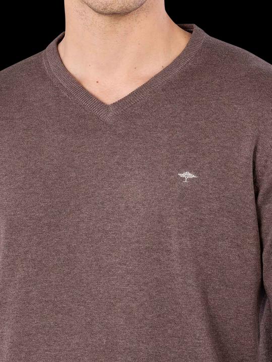 Actual product image Fynch-Hatton V-Neck Sweater earth (XXL)