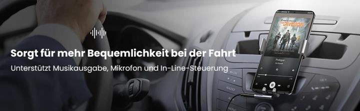 Image du produit Ugreen Fiche coudée (USB Type C, Prise de 3,5 mm)