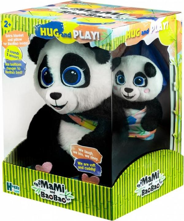 Actual product image No Name PROMO Interactive Panda Mummy & Baby Panda BaoBao DKO 0372