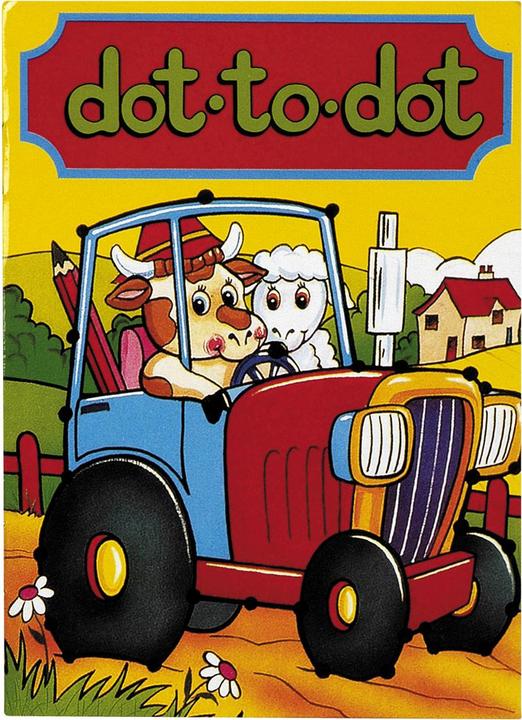 Produktbild Malbuch A6, verbinden die Zahlen