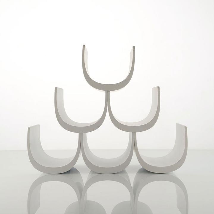 Actual product image Alessi Noè bottle cage (34.5 x 15.5 x 30 cm, 6 Fl.)