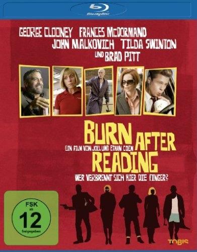 Actual product image Burn After Reading Who's burning their fingers here? (Blu-ray, 2008, English, German)