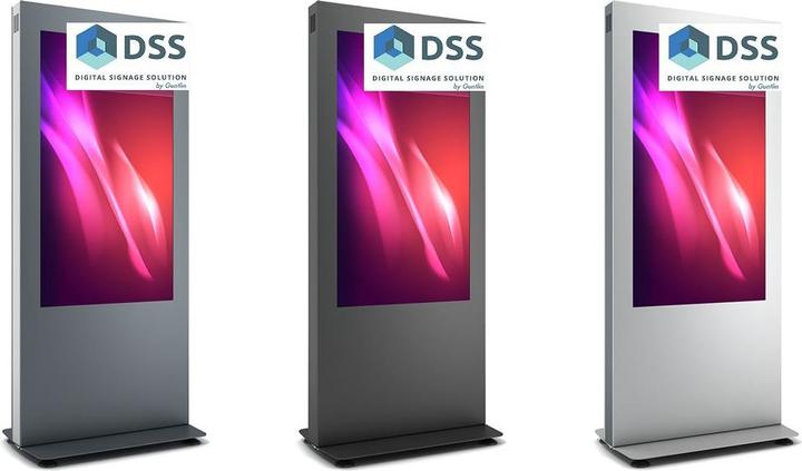 Immagine prodotto DSS Stele Portrait per interni, schermo 43", nero