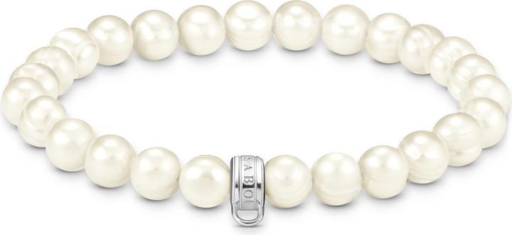 Produktbild Thomas Sabo Charm Armband Süsswasserzuchtperlen (17 cm, Perlen, Silber 925)