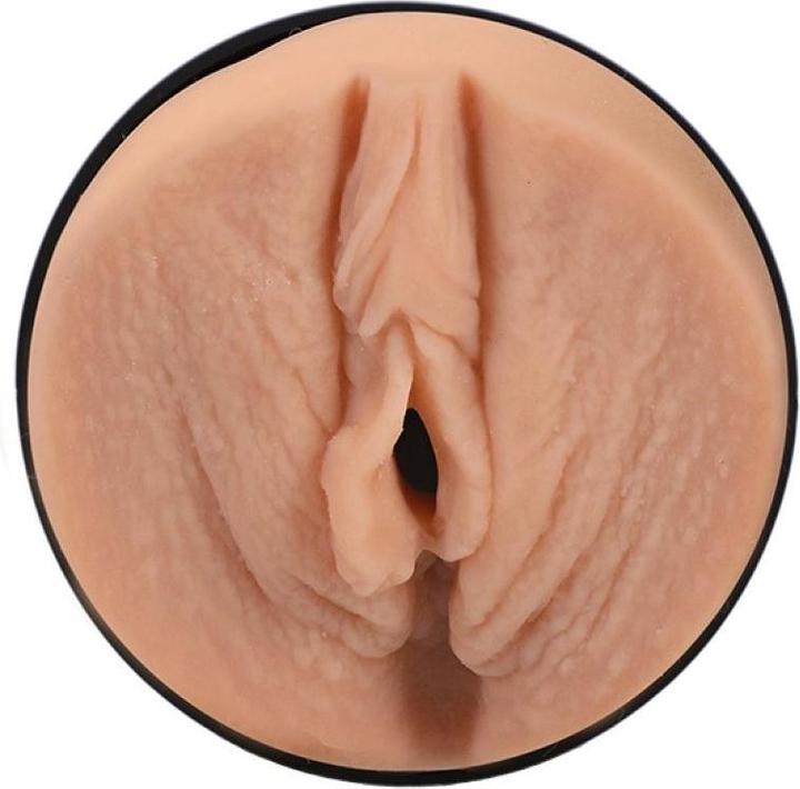Actual product image Doc Johnson Karlee Grey - ULTRASKYN Stroker - Pussy