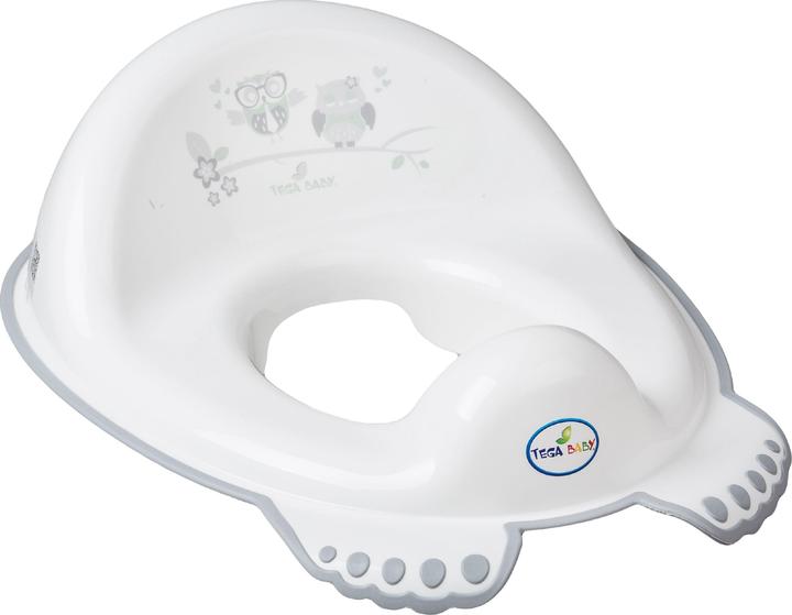 Tega Baby Rutschfester Eulen-Toilettensitzbezug für Babys - Weiss (SO-002-103)