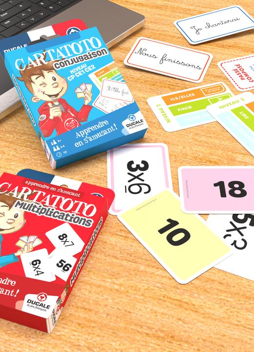 Actual product image Cartamundi Cartatoto Multiplication (French)