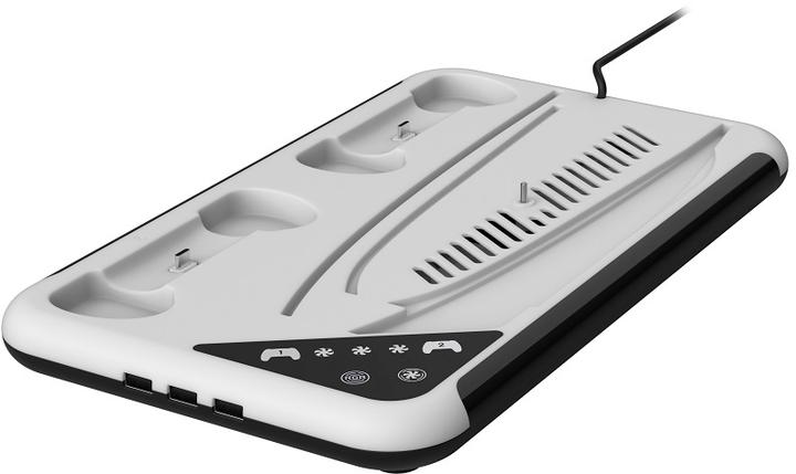 Actual product image Egogear - SCH35 - Base de recharge Glacier-Glow pour PS5 et PS5 Slim (PS5)