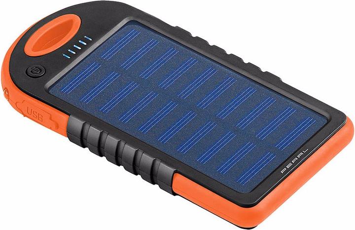 Immagine prodotto Pearl Banca di energia solare con torcia (3000 mAh, 5 W, 11.10 Wh)