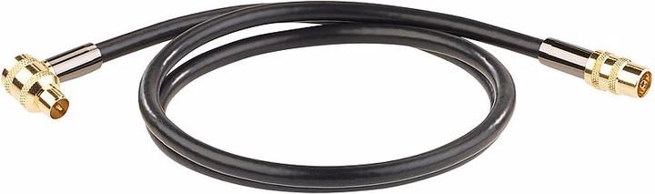Produktbild Auvisio Premium-HDTV-Antennenkabel mit Koaxial-Winkelstecker (105 dB, Antennenkabel)