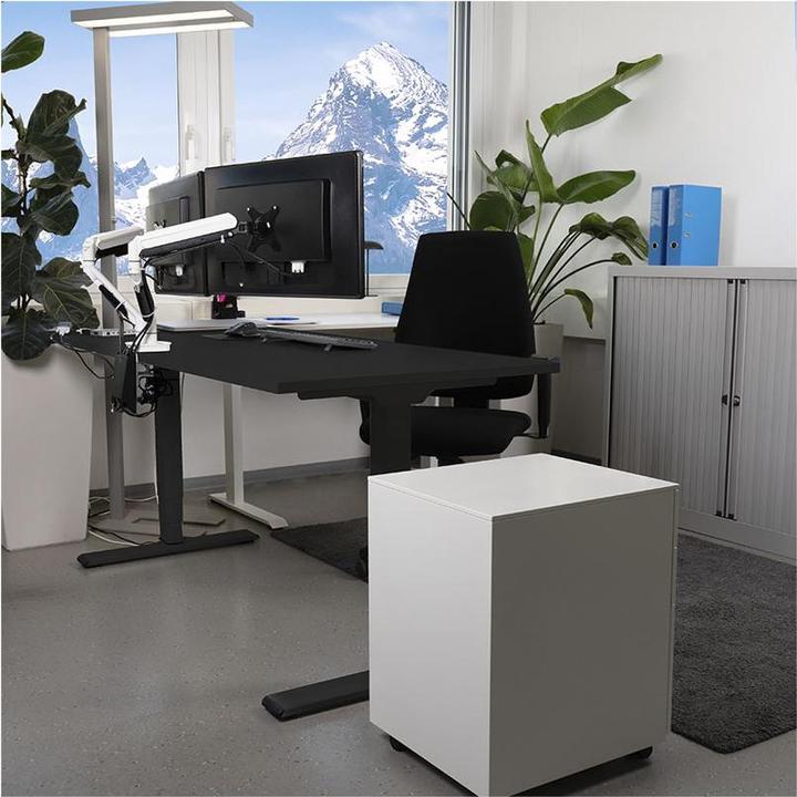 Image du produit Contini Table de bureau réglable en hauteur (180 x 80 x 130 cm)