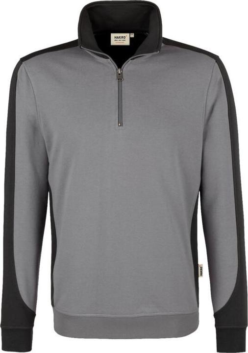Hakro Zip-Sweatshirt Contrast MIKRALINARÂ®