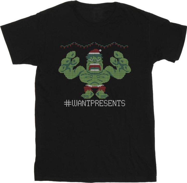 Avengers Hulk Cross Stitch TShirt