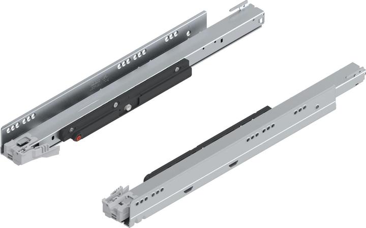 Blum LEGRABOX cabinet rail with TIP-ON, full extension, 70 kg, NL 500 mm, left/right, galvanised