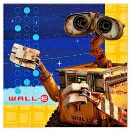 Immagine prodotto Wall-E Einwegservietten (20 x, 33 x 33 cm)