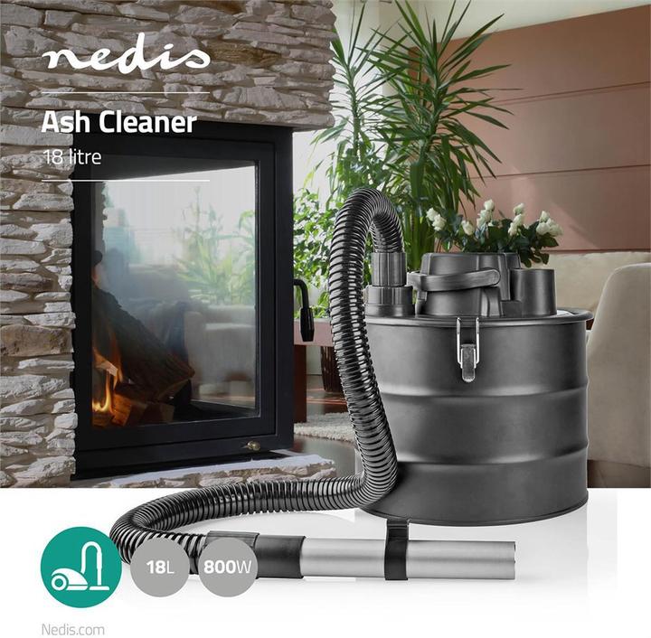 Actual product image Nedis VCAC118BK (Ash vacuum cleaner)