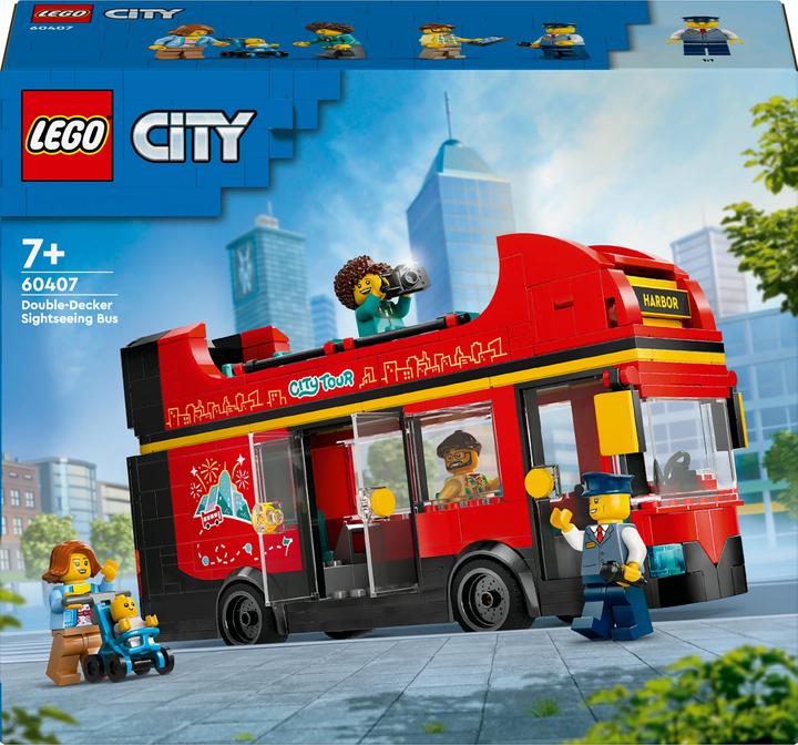 Actual product image LEGO Double-Decker Sightseeing Bus (60407, LEGO City)