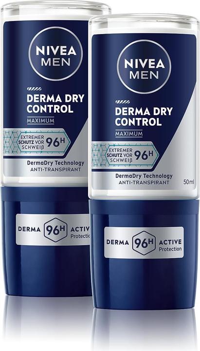 Produktbild NIVEA Derma Dry Control Maximum Roll-on DUO (Roll-on)