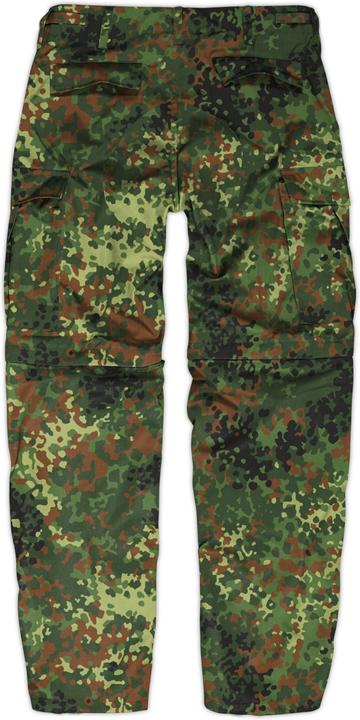 Actual product image Normani Men's 2-in-1 Rip-Stop Zip-Off BDU Ranger Trousers Landscape (L)