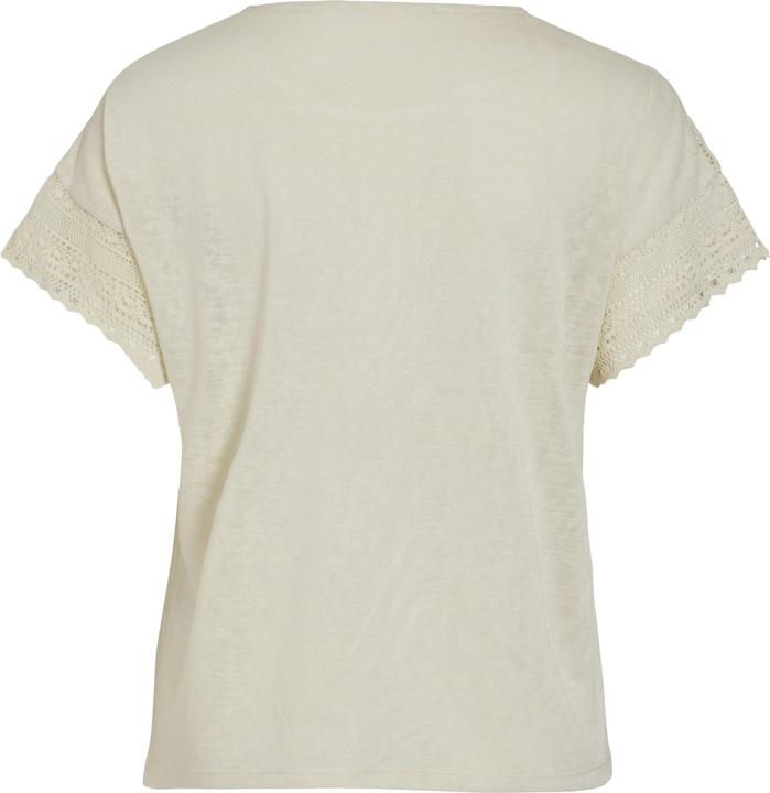 Actual product image Vila Round neck top with short sleeves (XS)