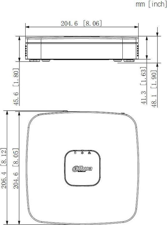 Immagine prodotto Dahua VIDEOREGISTRATORE NETTO 8CH/NVR4108-EI (Alimentazione elettrica)