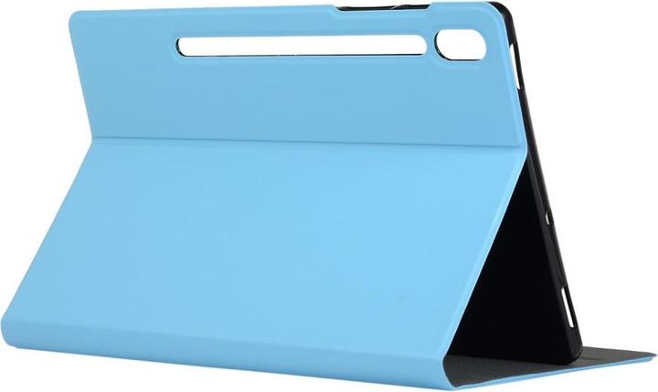 Actual product image Cover-Discount Galaxy Tab S8 Ultra - Tri-fold Smart Case light blue (Galaxy Tab S8 Ultra)