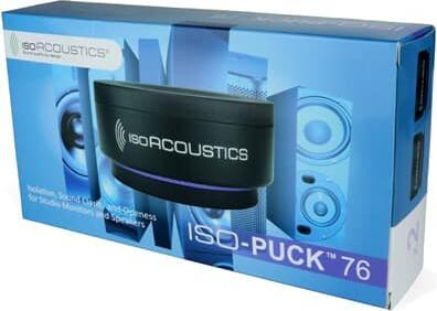 Actual product image Isoacoustics Iso-Puck 76 monitorisolatie (2 stuks) (1 pair, Stand)