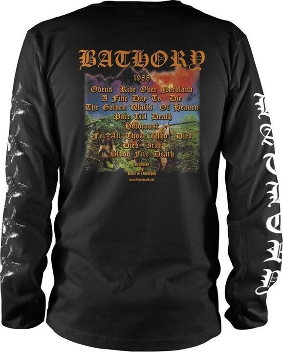 Image du produit Cdon Unisexe Adulte Blood Fire Death T-shirt à manches longues (S)