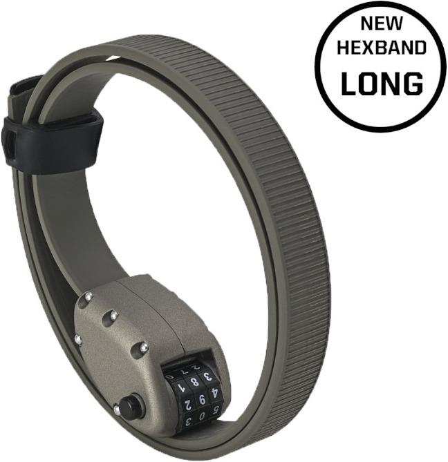 Actual product image Ottolock HEXBAND Steel & Kevlar Bike Lock Size US