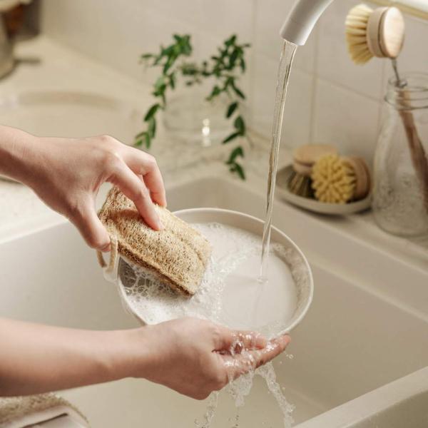 Actual product image Jungle Culture Bamboo dishwashing brush set | Dishwashing brushes, 4 pcs. (4 pcs.)