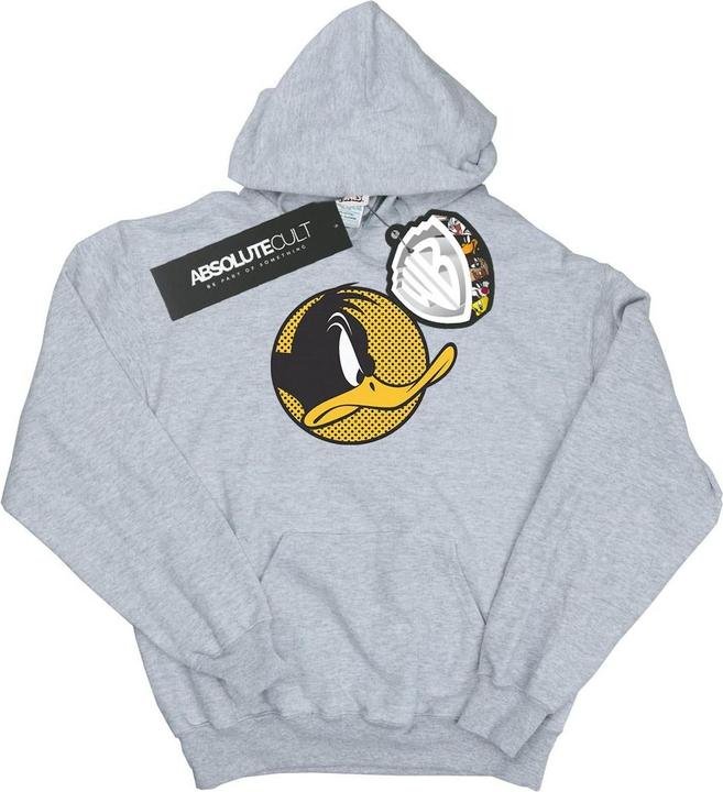 Looney Tunes Daffy Duck Dotted Profile Kapuzenpullover