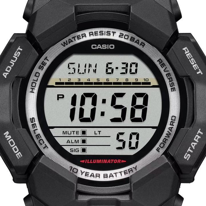 Actual product image Casio GD-010-1ER (Chronograph, 52 mm)