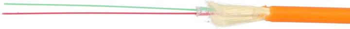 Actual product image Fiberhome MICRO CABLE 2.5MM 2FO G.657A1 PE ORANGE 2KM DRUM