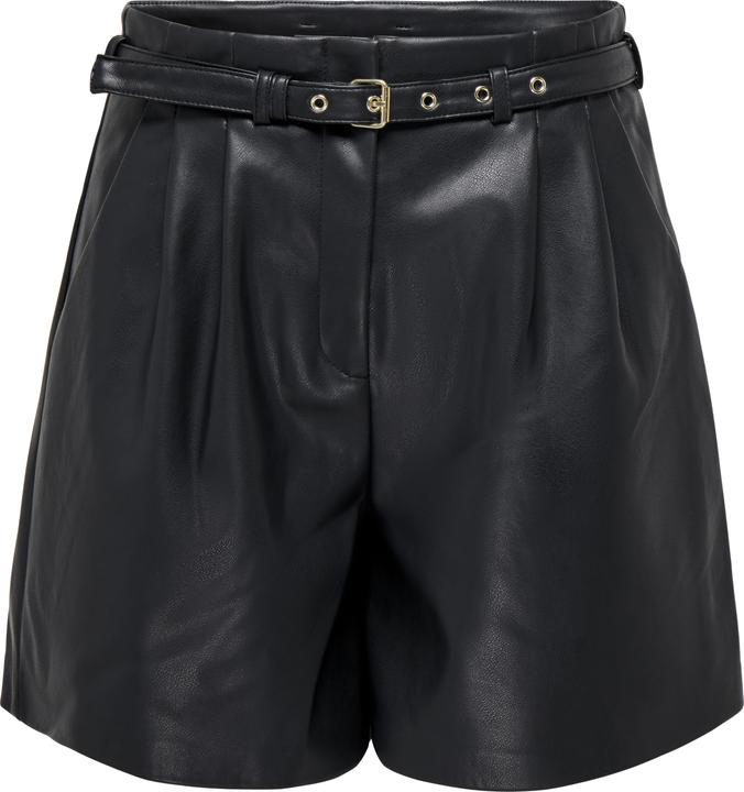 Only Kunstleder Shorts (S)