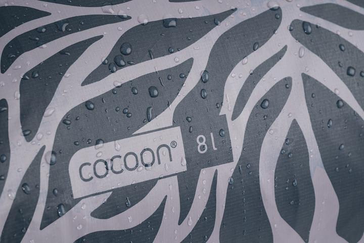 Actual product image Cocoon Drybag Hyperlight 13L Grey Leaves