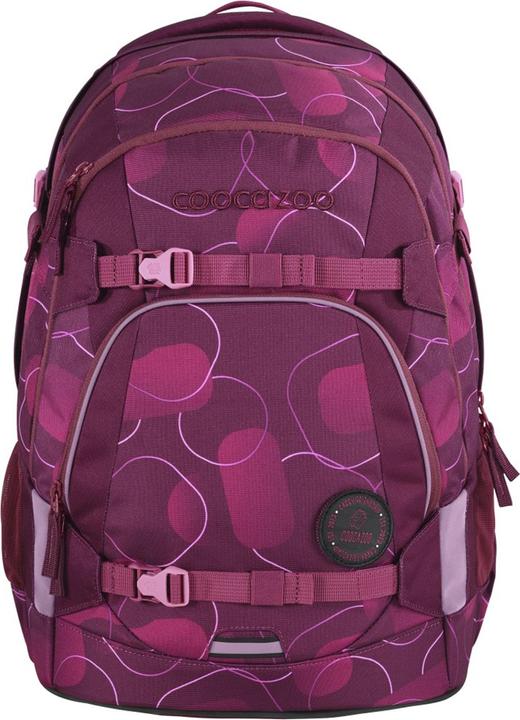 Coocazoo Schulrucksack-Set Schulrucksack-Set „Berry Bubbles“, 4-teilig (30 l)